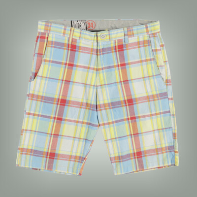 Volcom kockás rövidnadrág