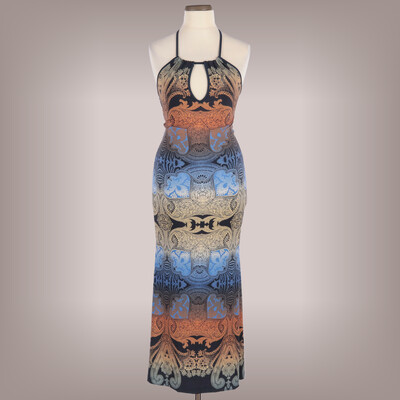 Bodyflirt mintás maxiruha