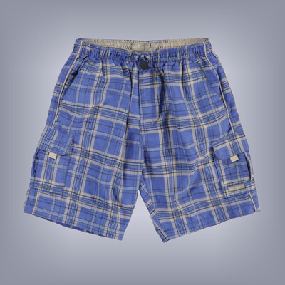 Marcel Battiston kockás rövidnadrág