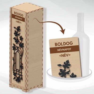 Bortartó doboz - Boldog Névnapot [1]