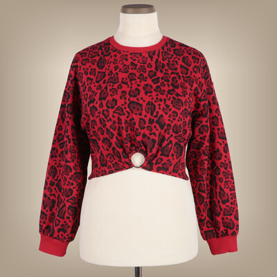 Divided mintás pulóver