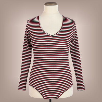 Jean Pascale csíkos body