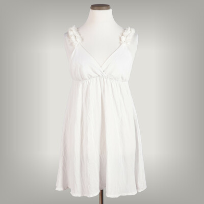 New Collection fehér ruha