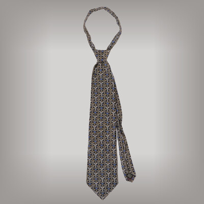 Rabobank mintás selyem nyakkendő