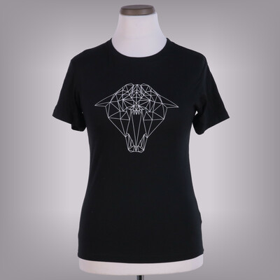 Seven Lemon mintás fekete felső