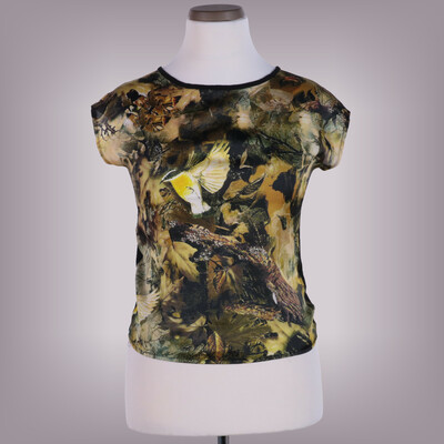 Portobello Rose mintás felső