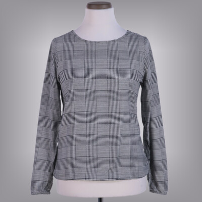 TCM mintás szürke felső