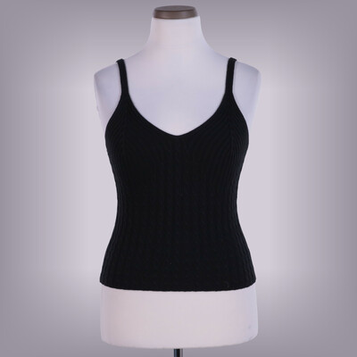 Goudini kötött fekete felső