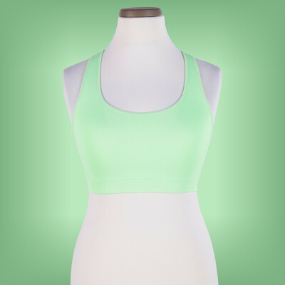 H&M Sport zöld sportmelltartó
