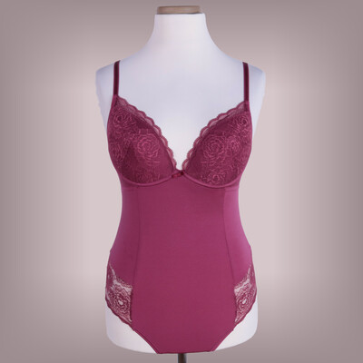 Speidel csipkés lila body